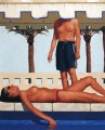 bain de soleil Contemporain Jack Vettriano